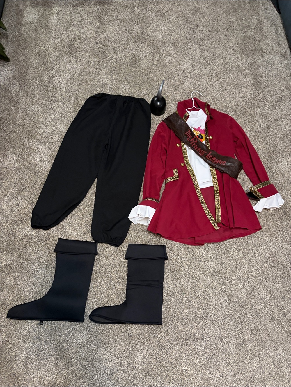 Kids Captain Hook Costume Only Available on Disney Cruise Line Size Large